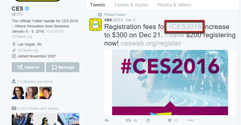 twitter de CES twitter de CES